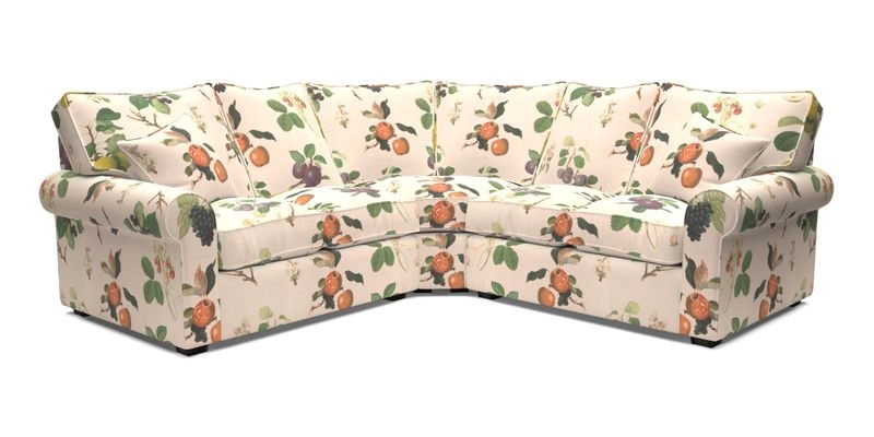 Upperton Corner Sofa RHF & LHF in Two Tone Plain Biscuit  - Loose cover option available