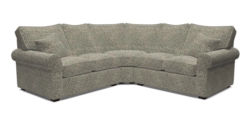 Upperton Corner Sofa RHF & LHF in Two Tone Plain Biscuit  - Loose cover option available