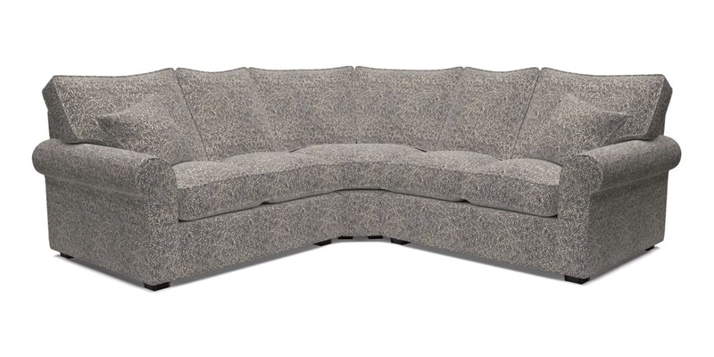 Upperton Corner Sofa RHF & LHF in Two Tone Plain Biscuit  - Loose cover option available