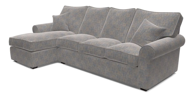 Upperton Chaise LHF in Two Tone Plain Biscuit - Loose cover option available Upperton Chaise LHF in Two Tone Plain Biscuit - Loose cover option available