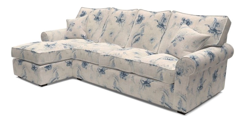 Upperton Chaise LHF in Two Tone Plain Biscuit - Loose cover option available Upperton Chaise LHF in Two Tone Plain Biscuit - Loose cover option available