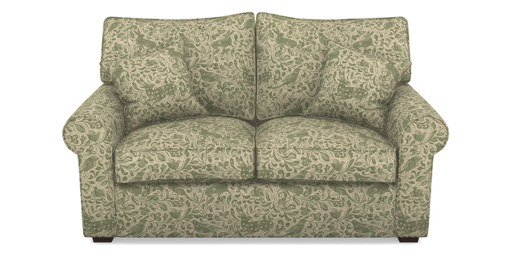 Product photograph of Upperton 2 5 Seater Sofa In V A Drawn From Nature - Bird And Rabbit - Light Green from Sofas and Stuff Limited