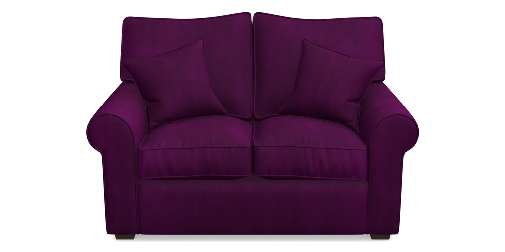 Product photograph of Upperton 2 Seater Sofa In House Clever Velvet - Aubergine from Sofas and Stuff Limited