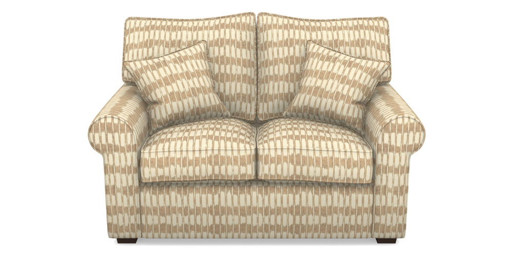 Product photograph of Upperton 2 Seater Sofa In V A Brompton Collection - Ikat - Assam Tea from Sofas and Stuff Limited