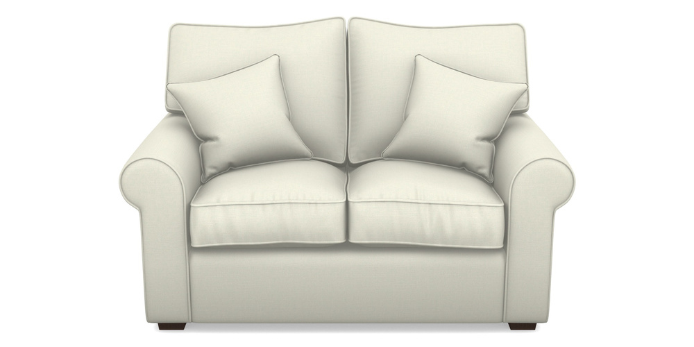 Product photograph of Upperton 2 Seater Sofa In Plain Linen Cotton - Meringue from Sofas and Stuff Limited