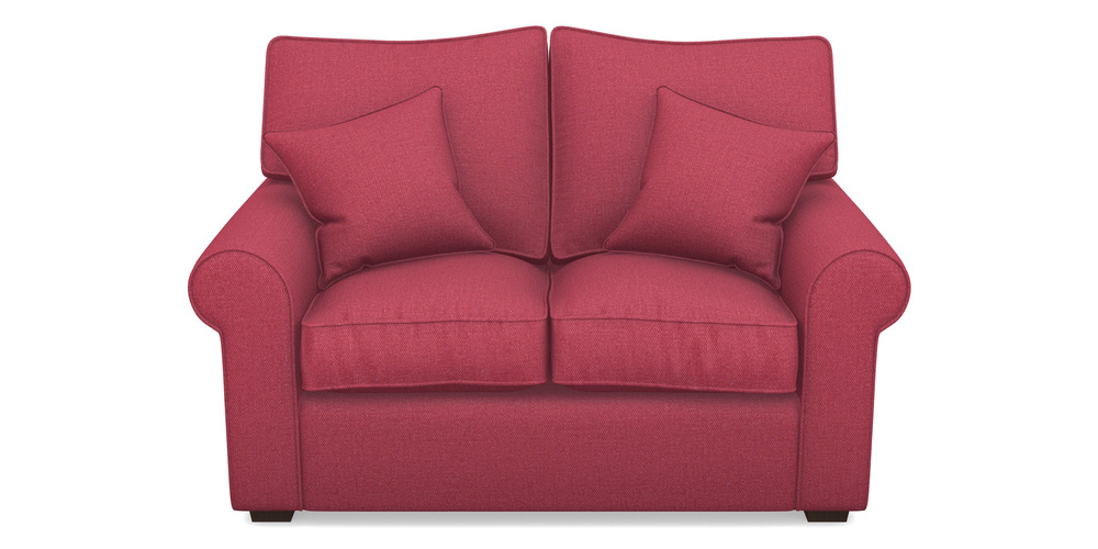 Product photograph of Upperton 2 Seater Sofa In Plain Linen Cotton - Raspberry Jam from Sofas and Stuff Limited