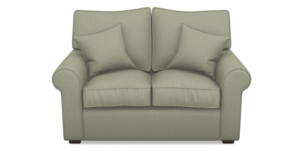 Product photograph of Upperton 2 Seater Sofa In Plain Linen Cotton - Sage from Sofas and Stuff Limited