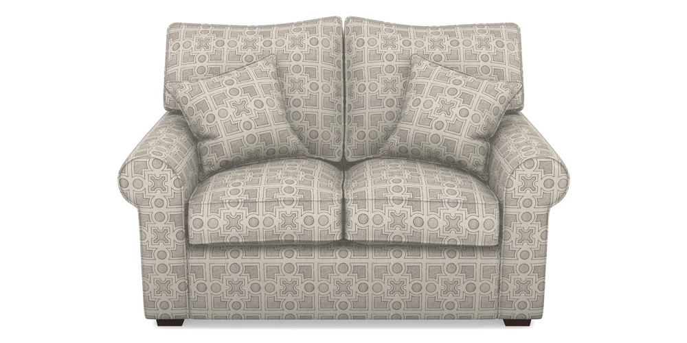 Product photograph of Upperton 2 Seater Sofa In Rhs Collection - Small Knot Garden Cotton Weave - Grey from Sofas and Stuff Limited