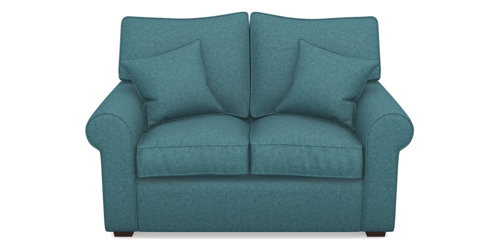 Product photograph of Upperton 2 Seater Sofa In Soft Wool - Cerulean from Sofas and Stuff Limited