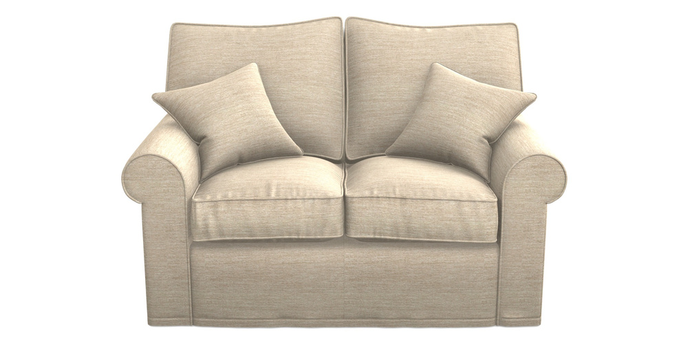 Product photograph of Upperton 2 Seater Sofa In Textured Velvet - Almond from Sofas and Stuff Limited