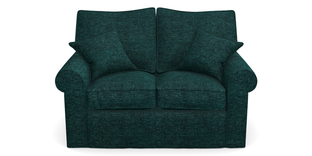 Product photograph of Upperton 2 Seater Sofa In Textured Velvet - Viridian from Sofas and Stuff Limited