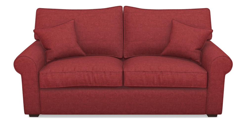 Product photograph of Upperton 3 Seater Sofa In Easy Clean Plain - Claret from Sofas and Stuff Limited
