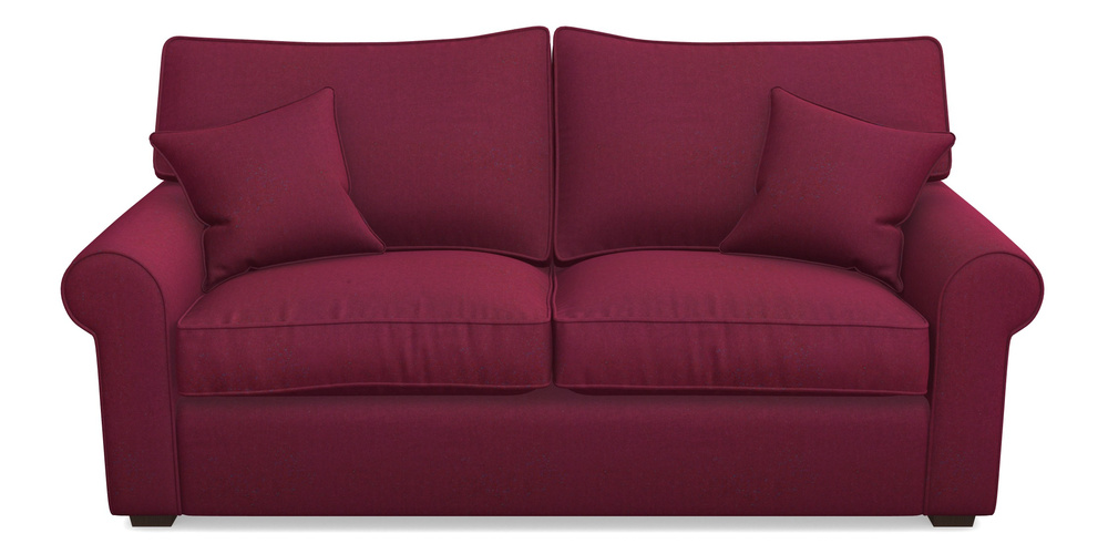 Product photograph of Upperton 3 Seater Sofa In House Velvet - Claret from Sofas and Stuff Limited