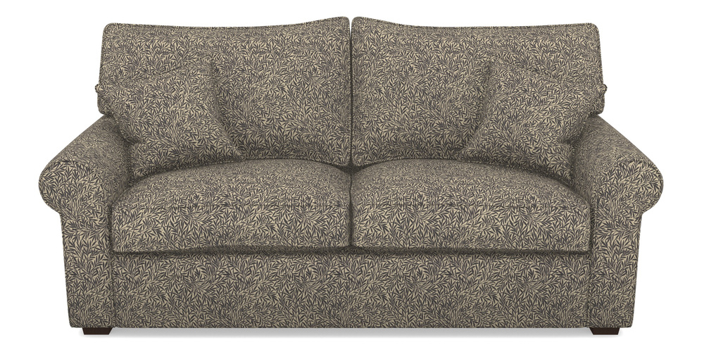 Product photograph of Upperton 3 Seater Sofa In V A Drawn From Nature Collection - Willow - Navy from Sofas and Stuff Limited