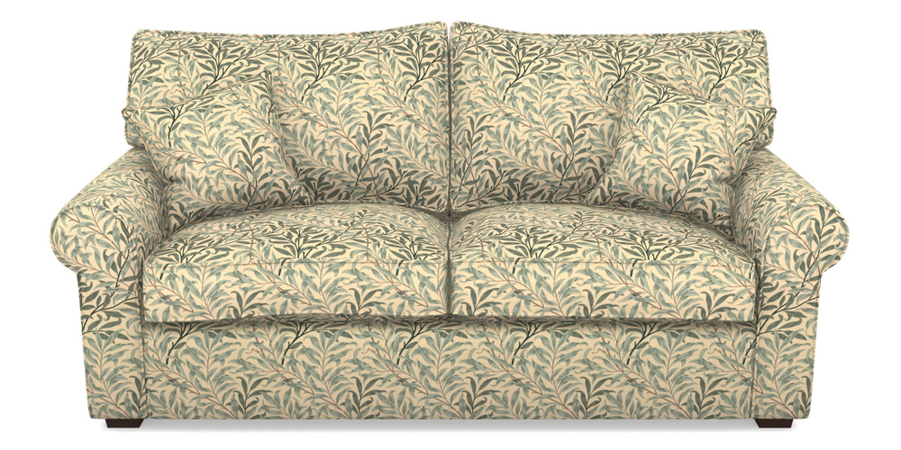 Product photograph of Upperton 3 Seater Sofa In William Morris Collection - Willow Boughs - Cream Pale Green from Sofas and Stuff Limited