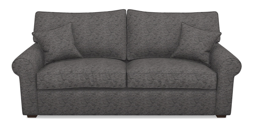 Product photograph of Upperton 4 Seater Sofa In Aqua Clean Oban - Jet from Sofas and Stuff Limited