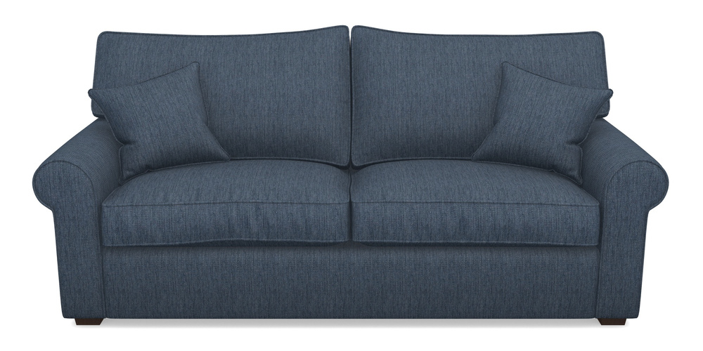 Product photograph of Upperton 4 Seater Sofa In Aqua Clean Tenby - Navy from Sofas and Stuff Limited