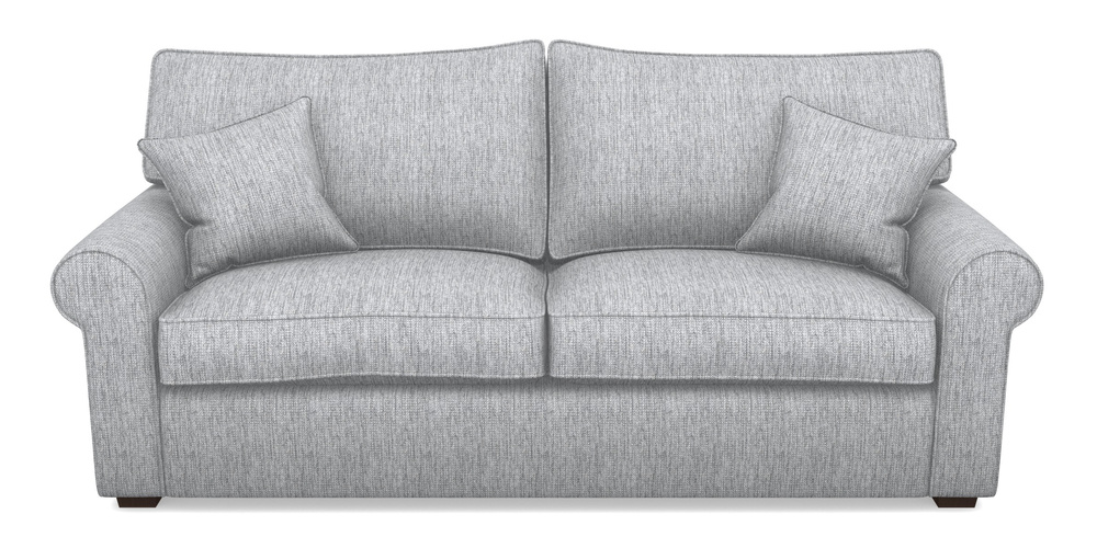 Product photograph of Upperton 4 Seater Sofa In Aqua Clean Tenby - Silver from Sofas and Stuff Limited
