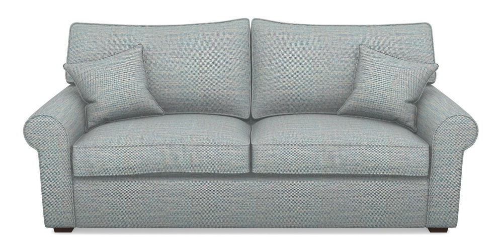 Product photograph of Upperton 4 Seater Sofa In Basket Weave - Blue from Sofas and Stuff Limited