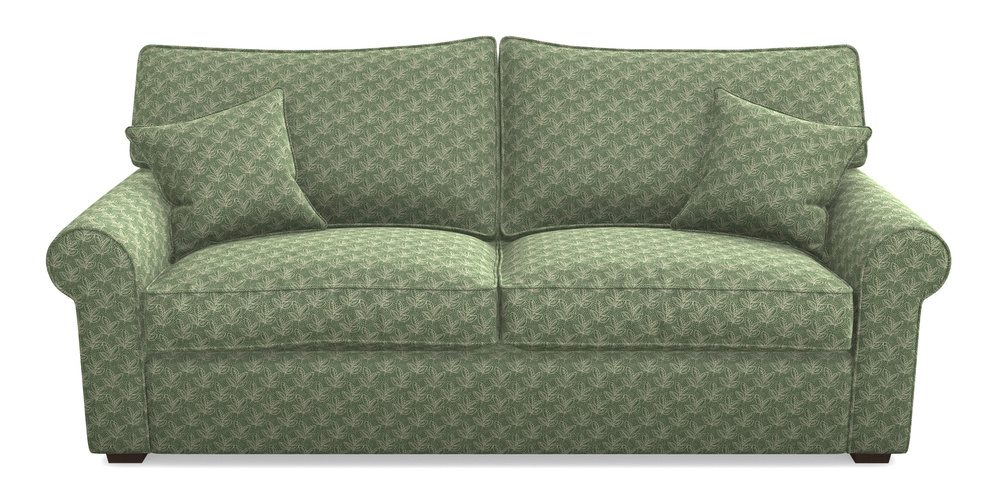 Product photograph of Upperton 4 Seater Sofa In Cloth 21 - Decorative Leaf - Forest from Sofas and Stuff Limited