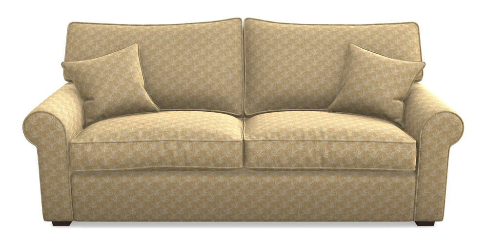 Product photograph of Upperton 4 Seater Sofa In Cloth 21 - Decorative Leaf - Quince from Sofas and Stuff Limited