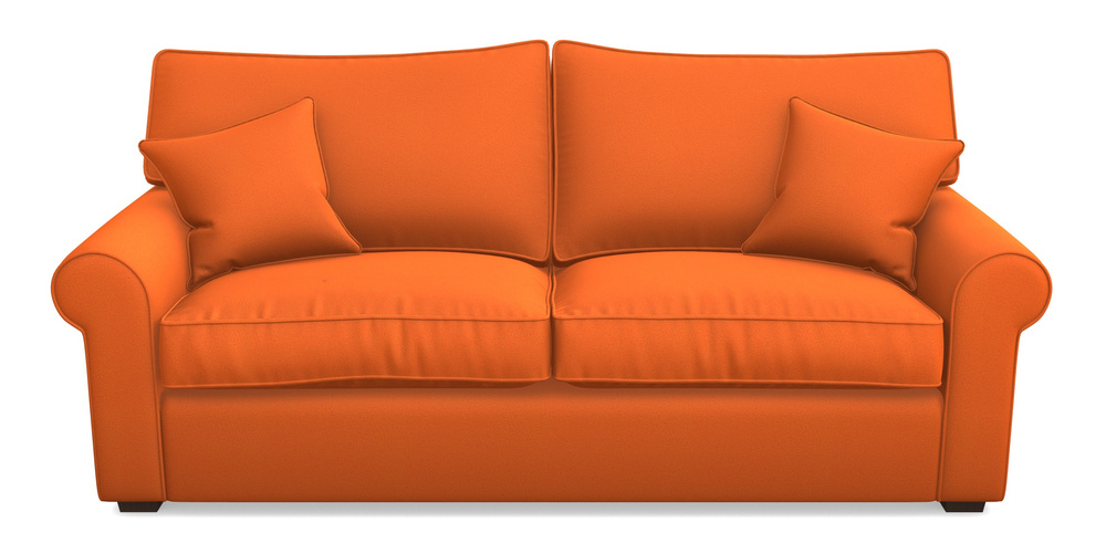 Product photograph of Upperton 4 Seater Sofa In Clever Glossy Velvet - Seville from Sofas and Stuff Limited