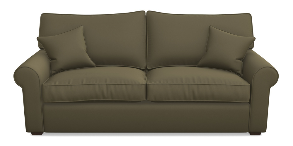 Product photograph of Upperton 4 Seater Sofa In Clever Glossy Velvet - Sherwood from Sofas and Stuff Limited