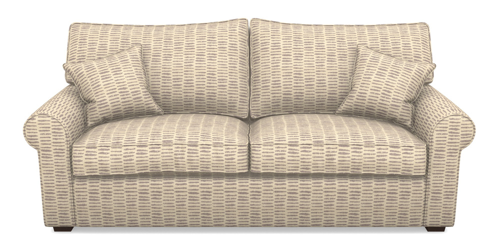 Product photograph of Upperton 4 Seater Sofa In Cloth 18 - Daub - Berry from Sofas and Stuff Limited