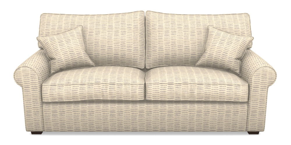 Product photograph of Upperton 4 Seater Sofa In Cloth 18 - Daub - Lavender from Sofas and Stuff Limited