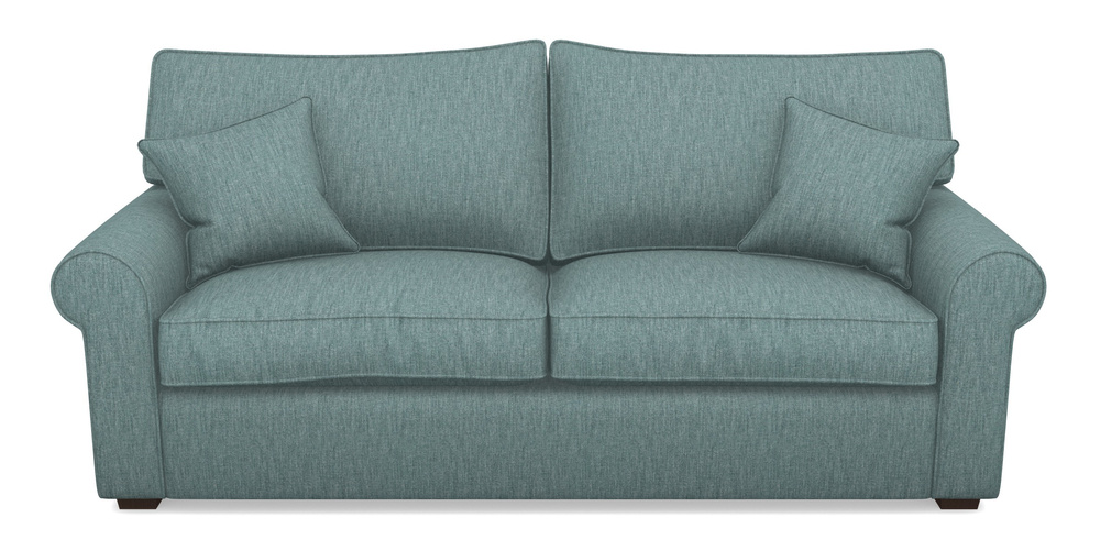 Product photograph of Upperton 4 Seater Sofa In Clever Cotton Mix - Teal from Sofas and Stuff Limited