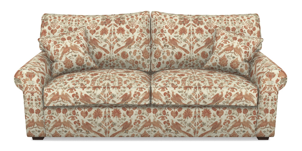 Product photograph of Upperton 4 Seater Sofa In V A Brompton Collection - Coromandel - Terracotta from Sofas and Stuff Limited