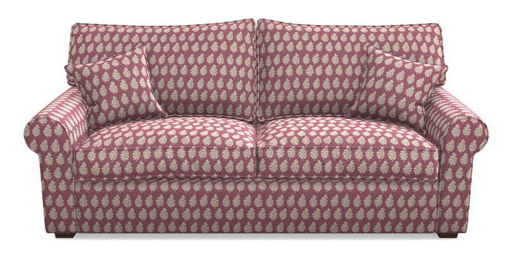 Product photograph of Upperton 4 Seater Sofa In Cloth 21 - Oak Leaf - Cassis from Sofas and Stuff Limited