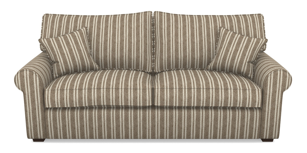 Product photograph of Upperton 4 Seater Sofa In Cloth 22 - Barcode - Peat from Sofas and Stuff Limited