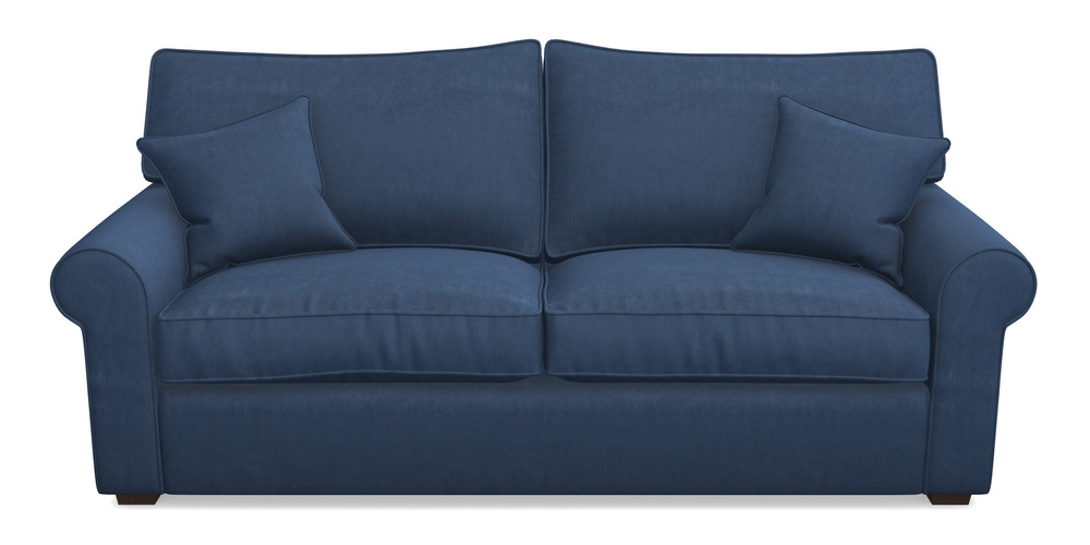 Product photograph of Upperton 4 Seater Sofa In Clever Tough And Eco Velvet - Agean from Sofas and Stuff Limited