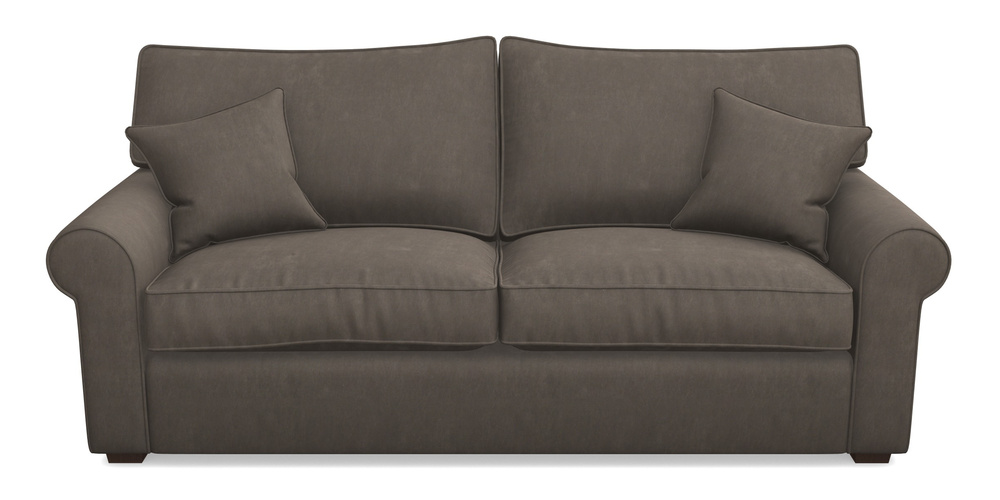 Product photograph of Upperton 4 Seater Sofa In Clever Tough And Eco Velvet - Chrome from Sofas and Stuff Limited