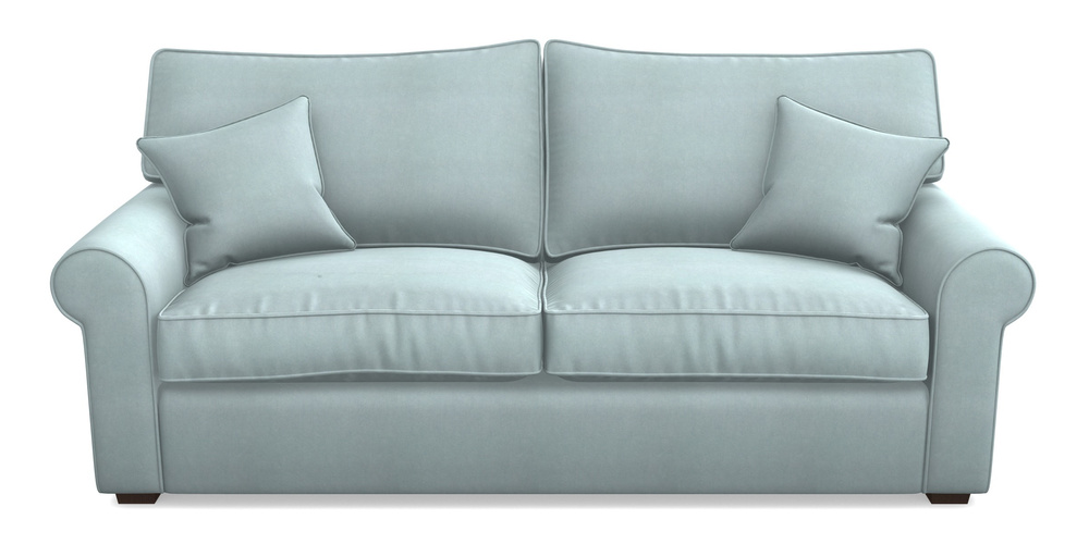 Product photograph of Upperton 4 Seater Sofa In Clever Tough And Eco Velvet - Mineral from Sofas and Stuff Limited