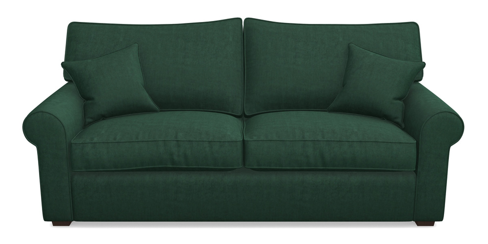 Product photograph of Upperton 4 Seater Sofa In Clever Tough And Eco Velvet - Pine from Sofas and Stuff Limited