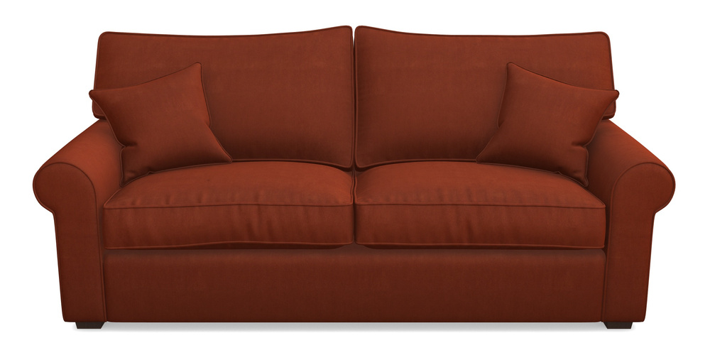 Product photograph of Upperton 4 Seater Sofa In Clever Tough And Eco Velvet - Tawny from Sofas and Stuff Limited