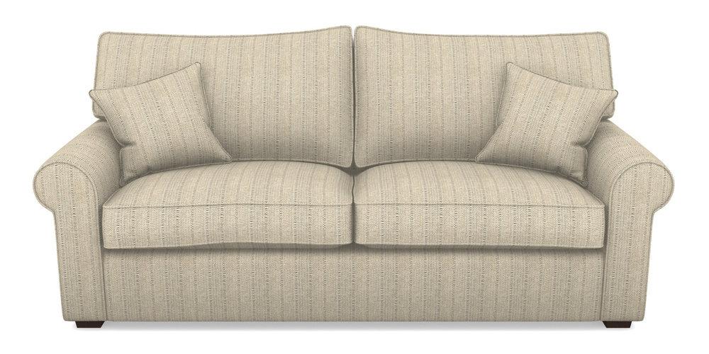 Product photograph of Upperton 4 Seater Sofa In Cloth 20 - Design 1 - Natural Herringbone from Sofas and Stuff Limited