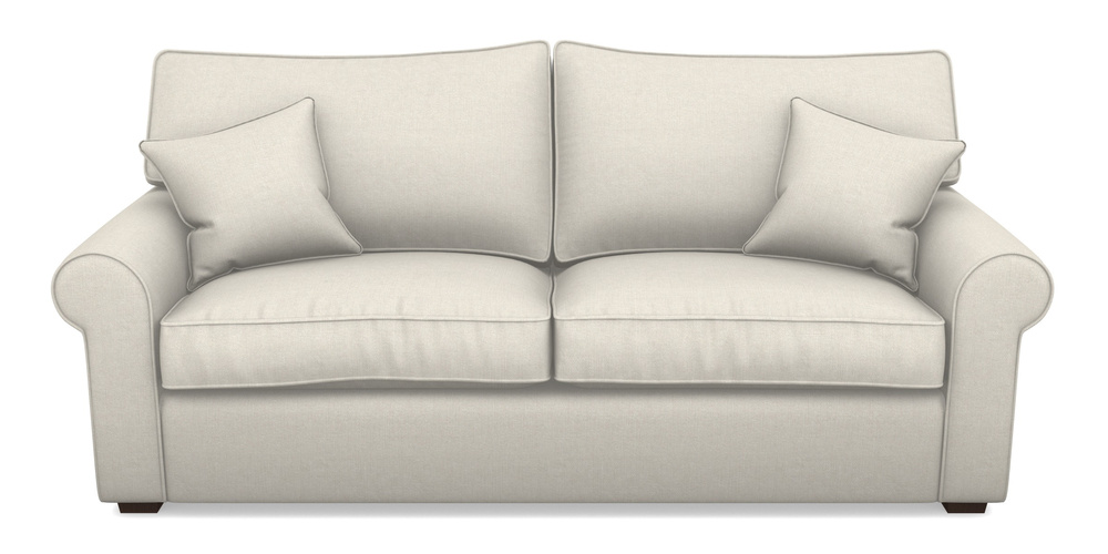 Product photograph of Upperton 4 Seater Sofa In Easy Clean Plain - Chalk from Sofas and Stuff Limited