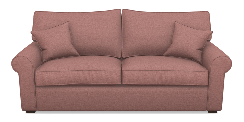 Product photograph of Upperton 4 Seater Sofa In Easy Clean Plain - Rosewood from Sofas and Stuff Limited