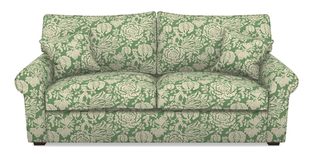 Product photograph of Upperton 4 Seater Sofa In V A Brompton Collection - Flowering Kale - Basil from Sofas and Stuff Limited