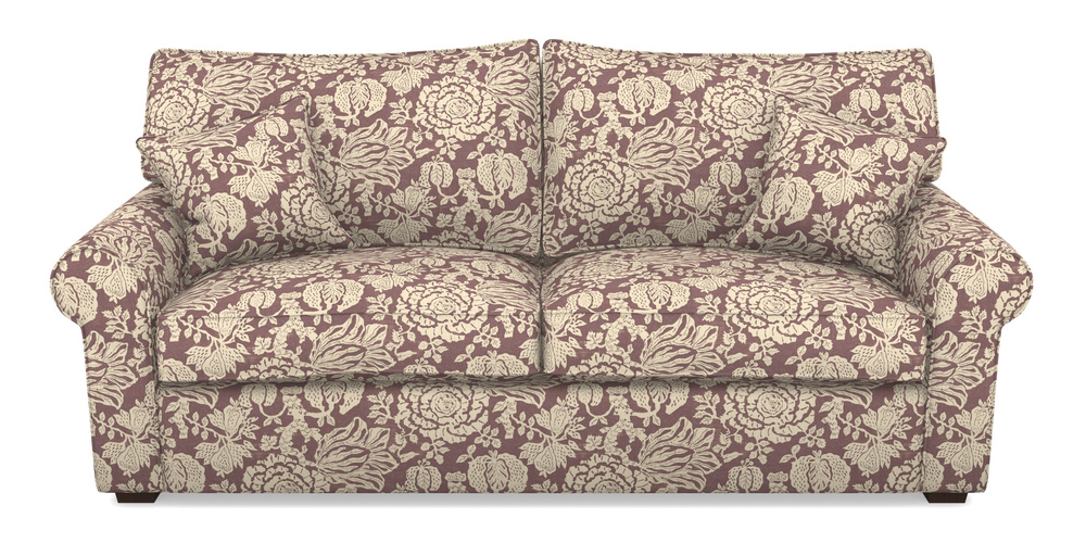 Product photograph of Upperton 4 Seater Sofa In V A Brompton Collection - Flowering Kale - Cacao from Sofas and Stuff Limited