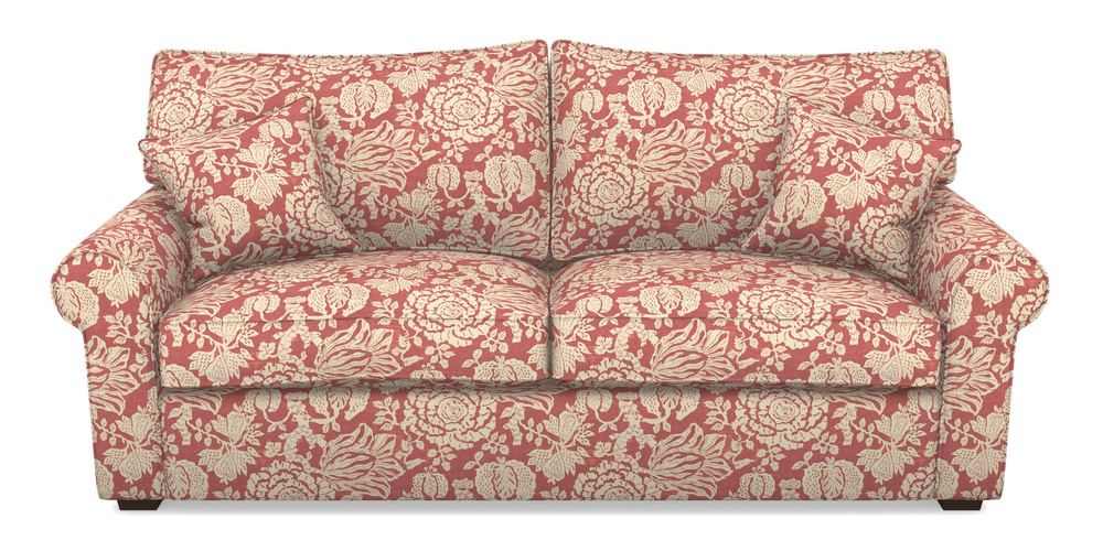 Product photograph of Upperton 4 Seater Sofa In V A Brompton Collection - Flowering Kale - Chilli from Sofas and Stuff Limited