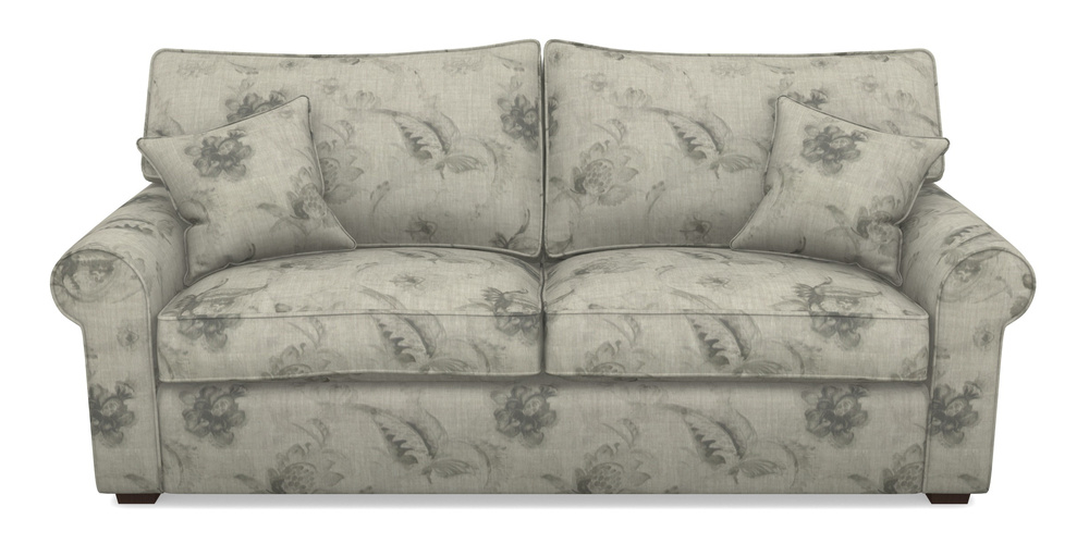 Product photograph of Upperton 4 Seater Sofa In Floral Linen - Lela Mystery Oat Sepia from Sofas and Stuff Limited