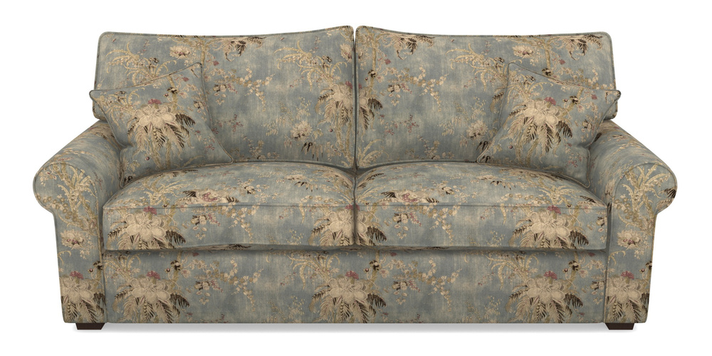 Product photograph of Upperton 4 Seater Sofa In Floral Linen - Zefferino Danish Girl from Sofas and Stuff Limited