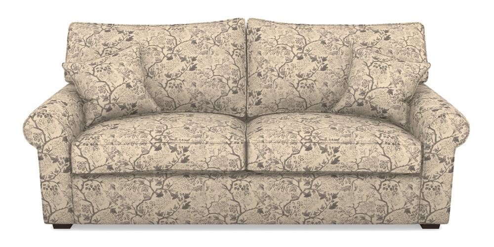 Product photograph of Upperton 4 Seater Sofa In Rhs Collection - Gertrude Jekyll Linen Cotton Blend - Grey from Sofas and Stuff Limited