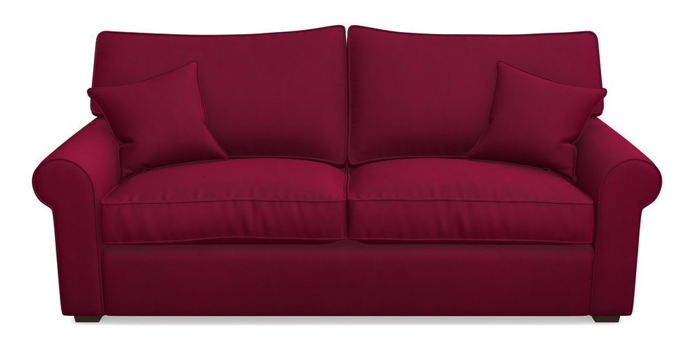 Product photograph of Upperton 4 Seater Sofa In House Clever Velvet - Wine from Sofas and Stuff Limited