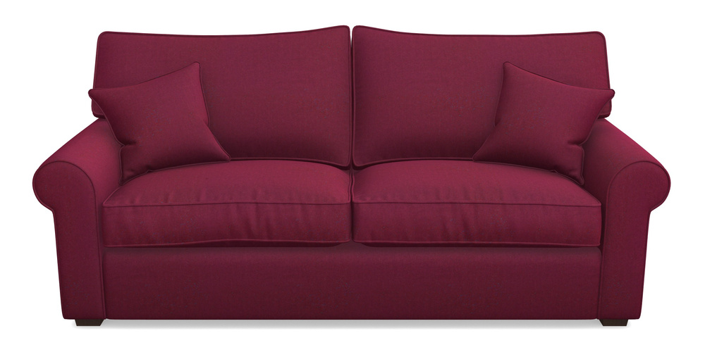 Product photograph of Upperton 4 Seater Sofa In House Velvet - Claret from Sofas and Stuff Limited