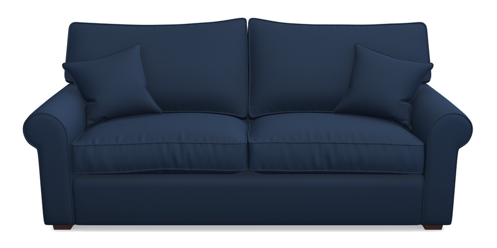 Product photograph of Upperton 4 Seater Sofa In House Velvet - Indigo from Sofas and Stuff Limited